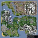 gta SA map